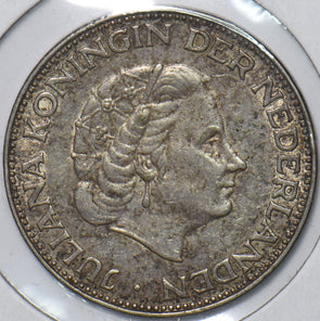Netherlands 1962 2 1/2 Gulden 195305 combine shipping