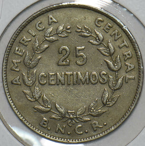 Costa Rica 1948 25 Centimos 196204 combine shipping