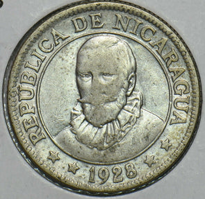 Nicaragua 1928 25 Centavos 296844 combine shipping