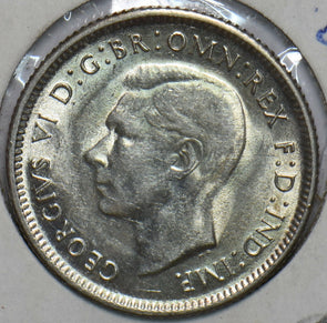 Australia 1943 S Shilling Merino ram animal 902625 combine shipping