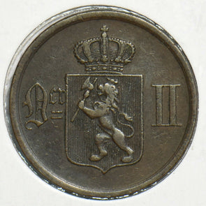 Norway 1889 2 Ore 197661 combine shipping