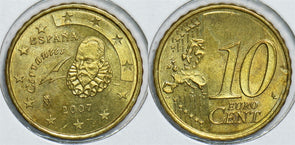 Spain 2007 10 Cents 904728 combine shipping