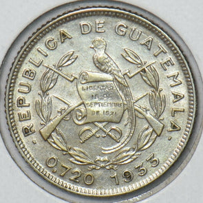 Guatemala 1933 10 Centavos Bird animal 295569 combine shipping