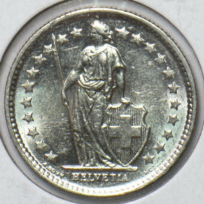 Switzerland 1964 1/2 Franc 193079 combine shipping