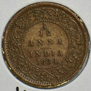 India British 1884 1/12 Anna 240712 combine shipping