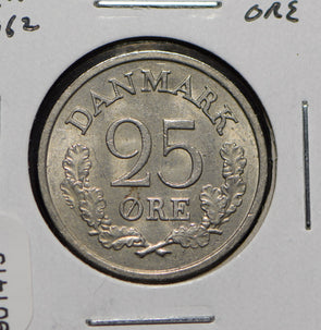 Denmark 1962 25 Ore  901419 combine shipping