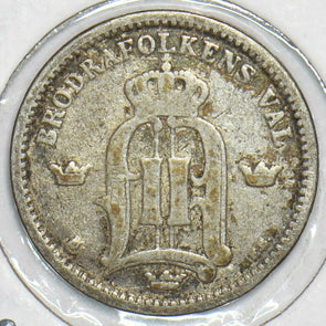 Sweden 1896 25 Ore 903974 combine shipping