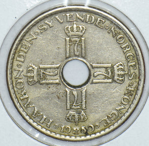 Norway 1950 Krone 190825 combine shipping