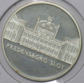Denmark 1990 Medal Proof Fredensbourg slot 15.1 grams 296144 combine shipping