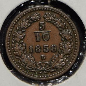 Austria 1858 5/10 Kreuzer Eagle animal  901171 combine shipping