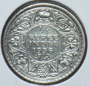 India British 1936 C 1/4 Rupee 294115 combine shipping