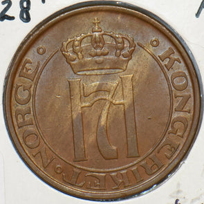 Norway 1928 5 Ore N0211 combine shipping