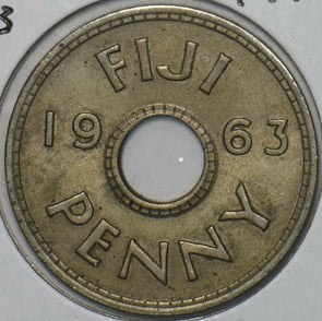 Fiji 1963 Penny 152278 combine shipping