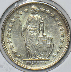 Switzerland 1944 1/2 Franc 194553 combine shipping