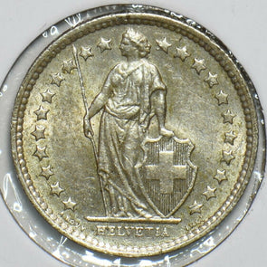Switzerland 1963 1/2 Franc 197296 combine shipping