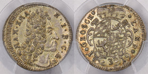 German States 1719 3 Kreuzer PCGS MS 63 Bavaria PC1403 combine shipping