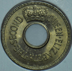 Fiji 1954 1/2 Penny 290794 combine shipping