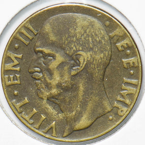 Italy 1942 10 Centesimi Vittorio Emanvele III 292991 combine shipping