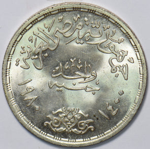 Egypt 1980 AH 1400 Pound Dove animal 192802 combine shipping