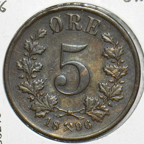Norway 1896 5 Ore 153213 combine shipping