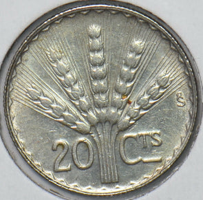 Uruguay 1942 20 Centesimos 194761 combine shipping