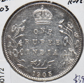 British India 1903 Rupee 490172 combine shipping