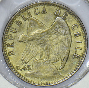 Chile 1919 5 Centavos Condor animal 291176 combine shipping