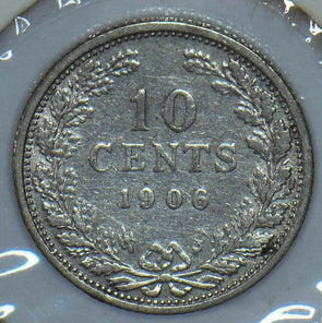 Netherlands 1906 10 Cents 291359 combine shipping