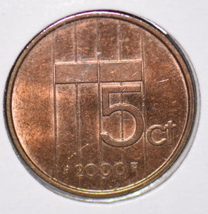 Netherlands 2000 5 Cents  900395 combine shipping