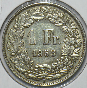 Switzerland 1953 Franc 193862 combine shipping
