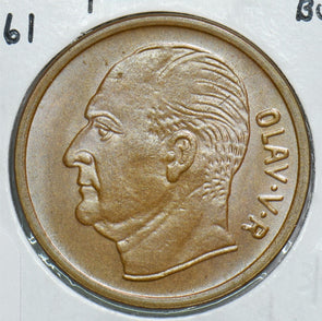 Norway 1961 5 Ore BU Elk 198545 combine shipping