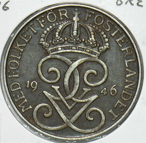 Sweden 1946 5 Ore 197088 combine shipping