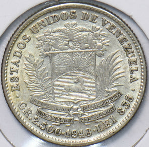 Venezuela 1946 1/2 Bolivar Horse animal 192185 combine shipping