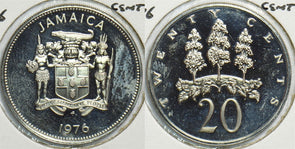 Jamaica 1976 20 Cents 904696 combine shipping