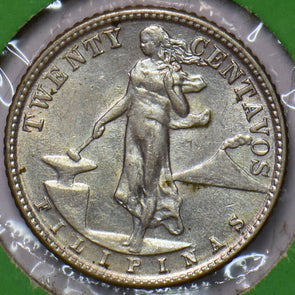 Philippines 1945 D 20 Centavos Eagle animal 294878 combine shipping