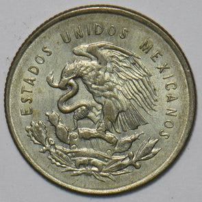 Mexico 1951 Mo 25 Centavos Eagle animal 151676 combine shipping