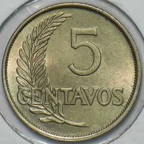 Peru 1940 5 Centavos BU 297677 combine shipping