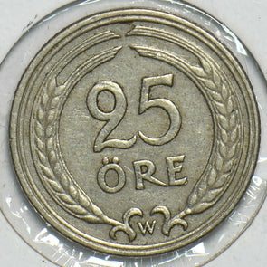 Sweden 1921 25 Ore 197184 combine shipping