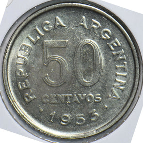 Argentina 1953 50 Centavos  901924 combine shipping