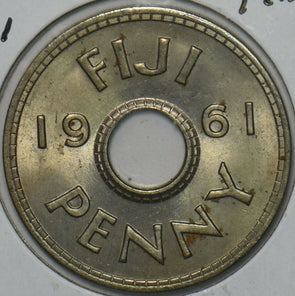 Fiji 1961 Penny 196365 combine shipping
