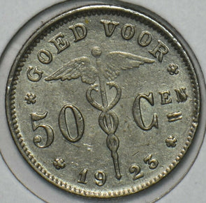Belgium 1923 50 Centimes 151922 combine shipping