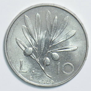 Italy 1949 10 Lire 198167 combine shipping