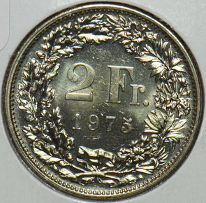 Switzerland 1975 2 Francs BU 152248 combine shipping