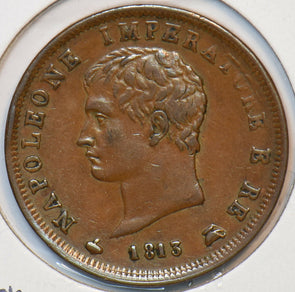 Italian States 1813 Soldo Kingdom of Napoleon I0512 combine shipping