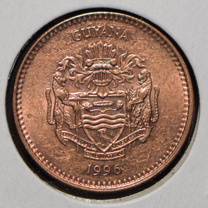 Guyana 1996 5 Dollars  900852 combine shipping