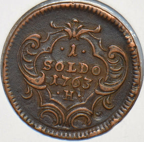 Italian States 1763 H Soldo 295206 combine shipping