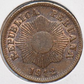 Peru 1941 Centavo 151280 combine shipping