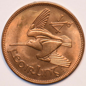 Ireland 1959 1/4 Penny Woodcock bird animal 296237 combine shipping