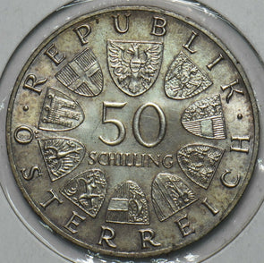 Austria 1967 50 Schilling 296861 combine shipping