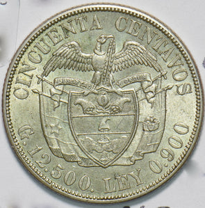 Colombia 1934 50 Centavos Carolus IIII 293438 combine shipping